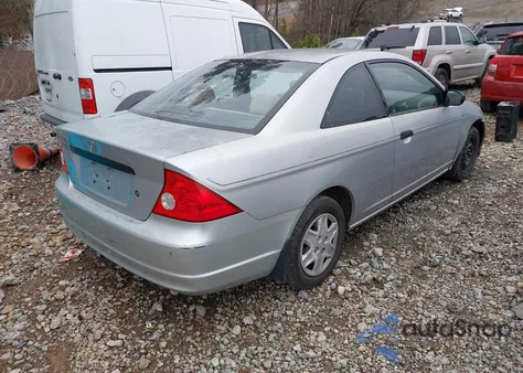 2005 Honda Civic Vp from USA, damaged, VIN 1HGEM22125L034542
